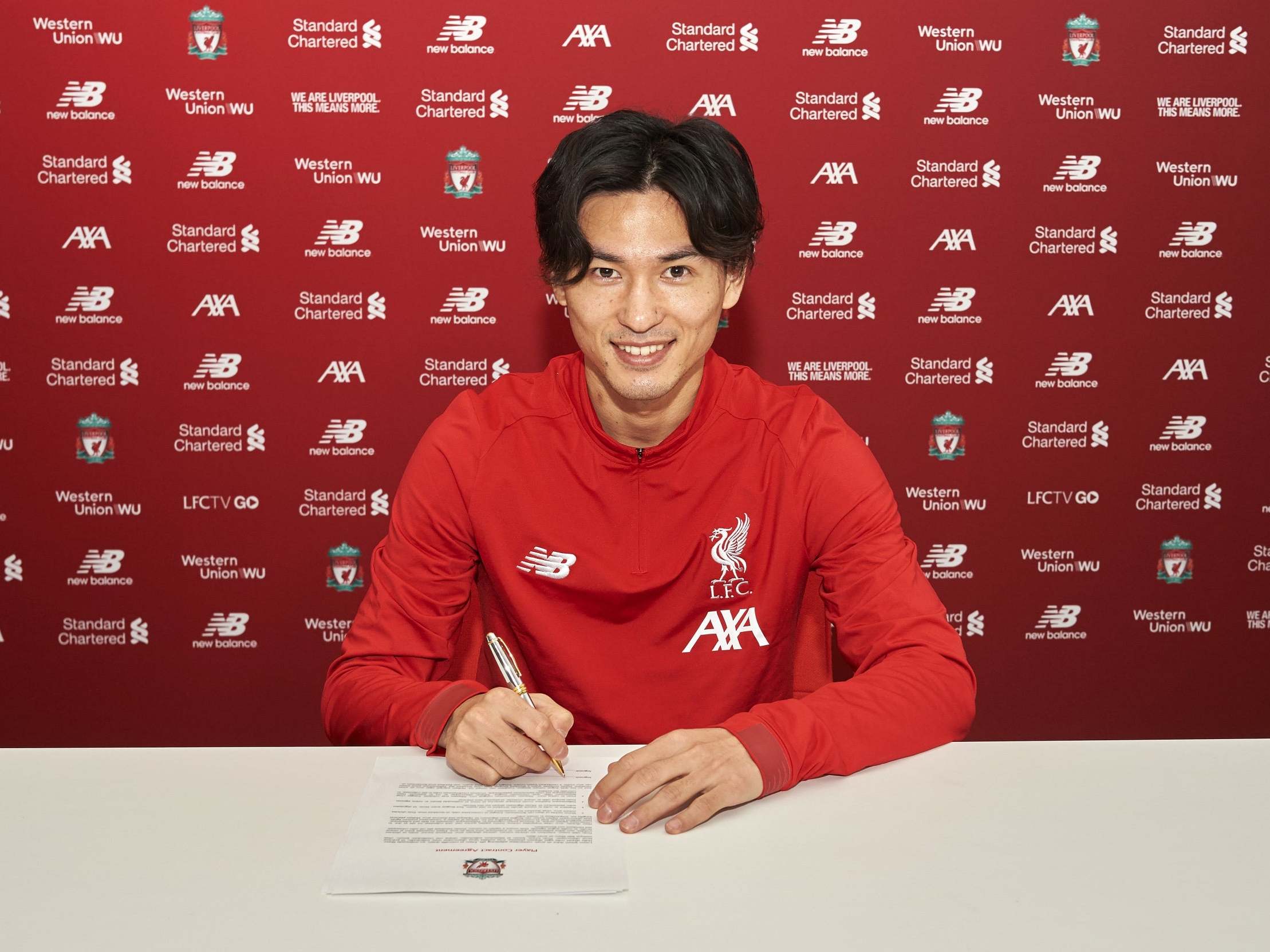 Takumi Minamino&apos;s Liverpool squad number revealed after completing transfer