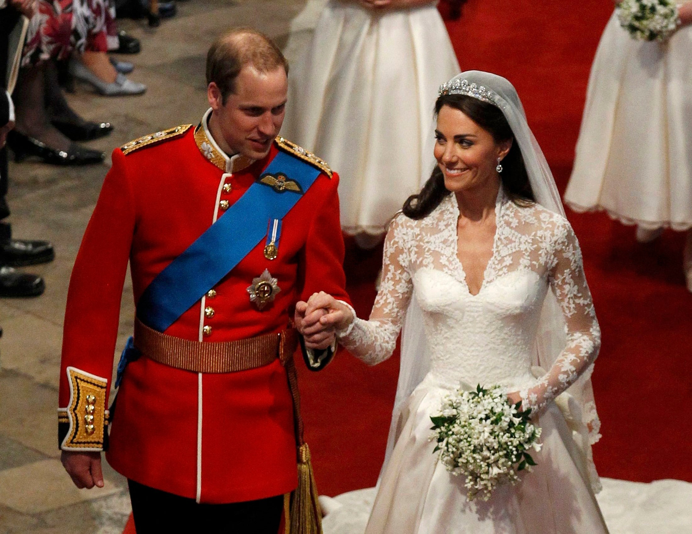 Despite his conviction and tabloid stories linking him to drugs, Gary Goldsmith was invited to the wedding of his niece Kate and William