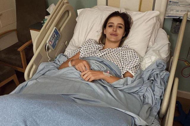 Laura Robson revealed she has undergone a second operation on her injured hip