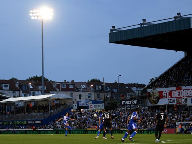 Bristol City have been fined after their fans sang homophobic chants during the game with Brighton