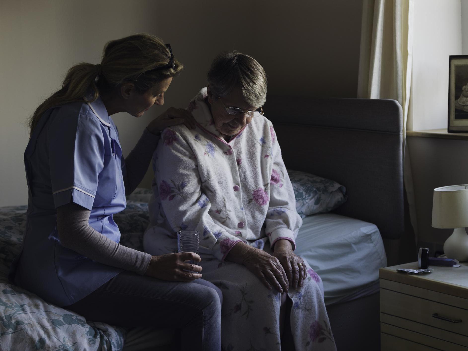 Women working in the social care sector, who care for some of the most vulnerable and frail people in the country, raised concerns they are not being given basic protective equipment which allows them to safely interact with others