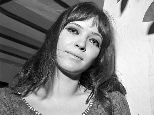 Karina (pictured in 1966) also enjoyed a successful singing career