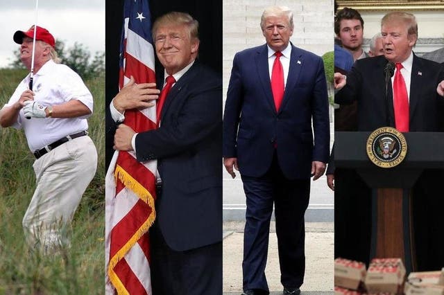 Some of Donald Trump's biggest moments in 2019