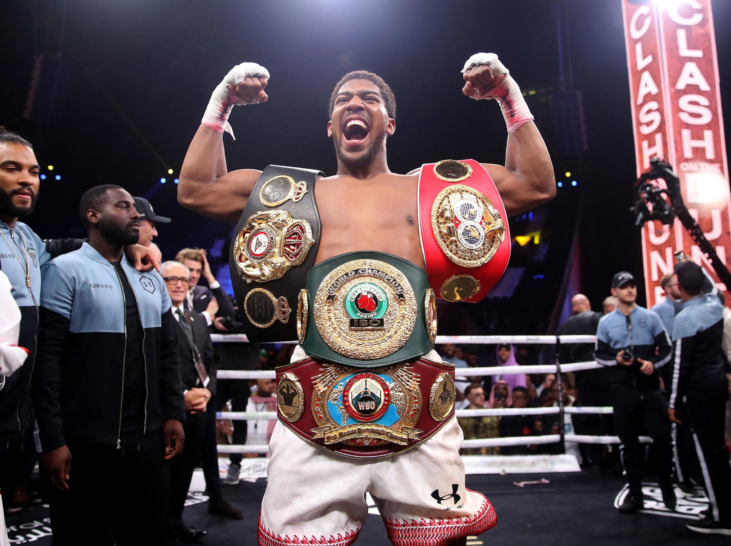 Anthony Joshua reveals he wants to fight WBO mandatory challenger Oleksandr Usyk next