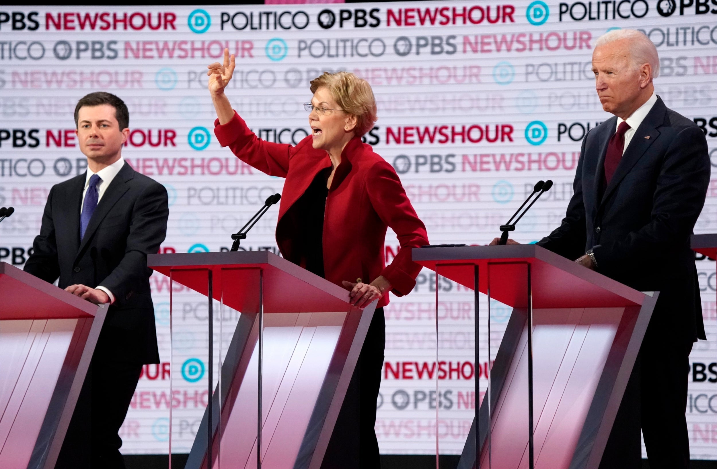 There were a number of winners in December&apos;s Democratic debate — but only one clear loser