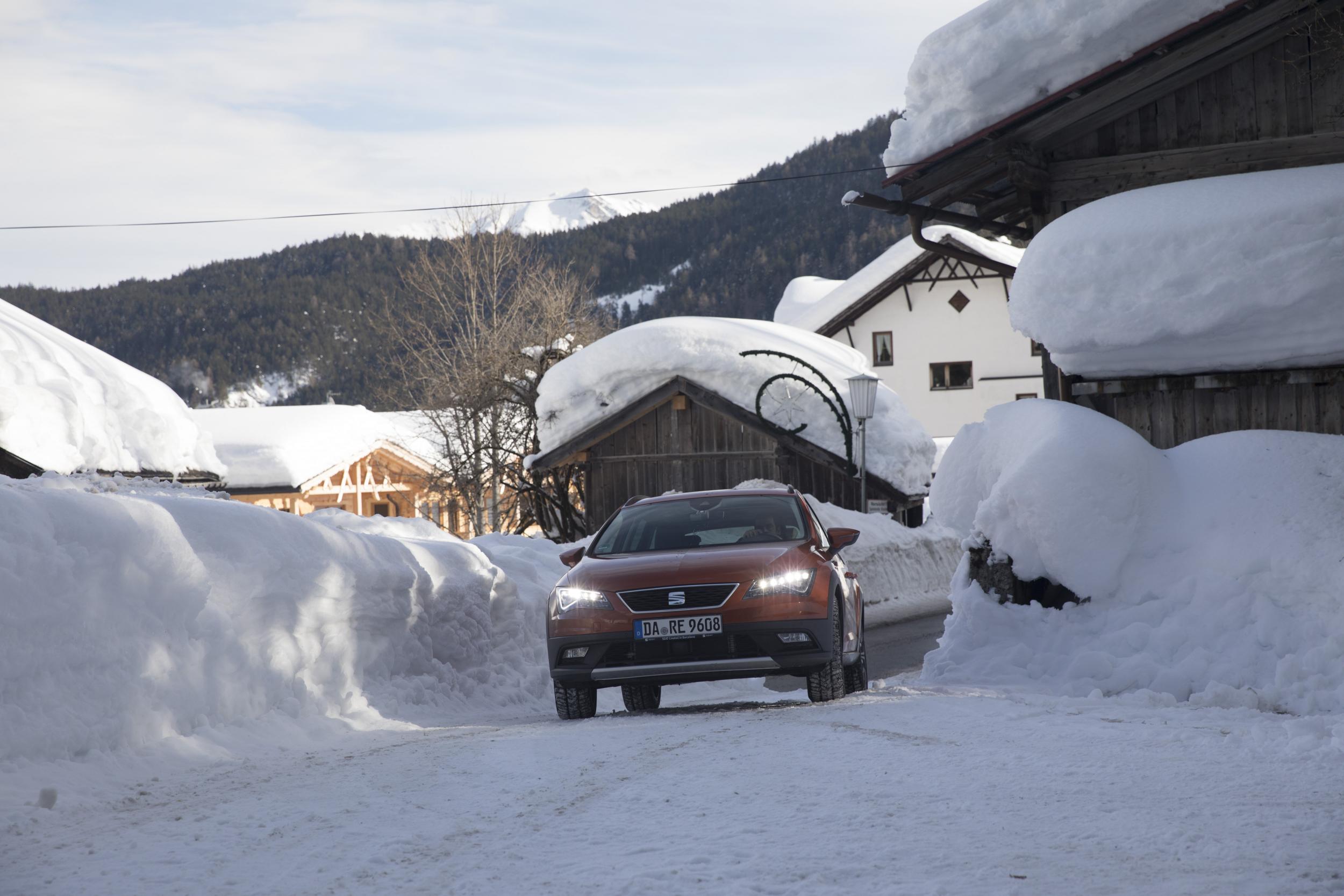 Drivers in countries more used to inclement weather are more prepared when it comes to the white stuff