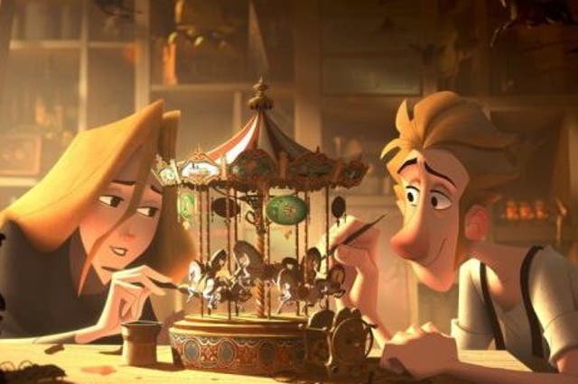 A still from Sergio Pablo's animated Christmas film, Klaus