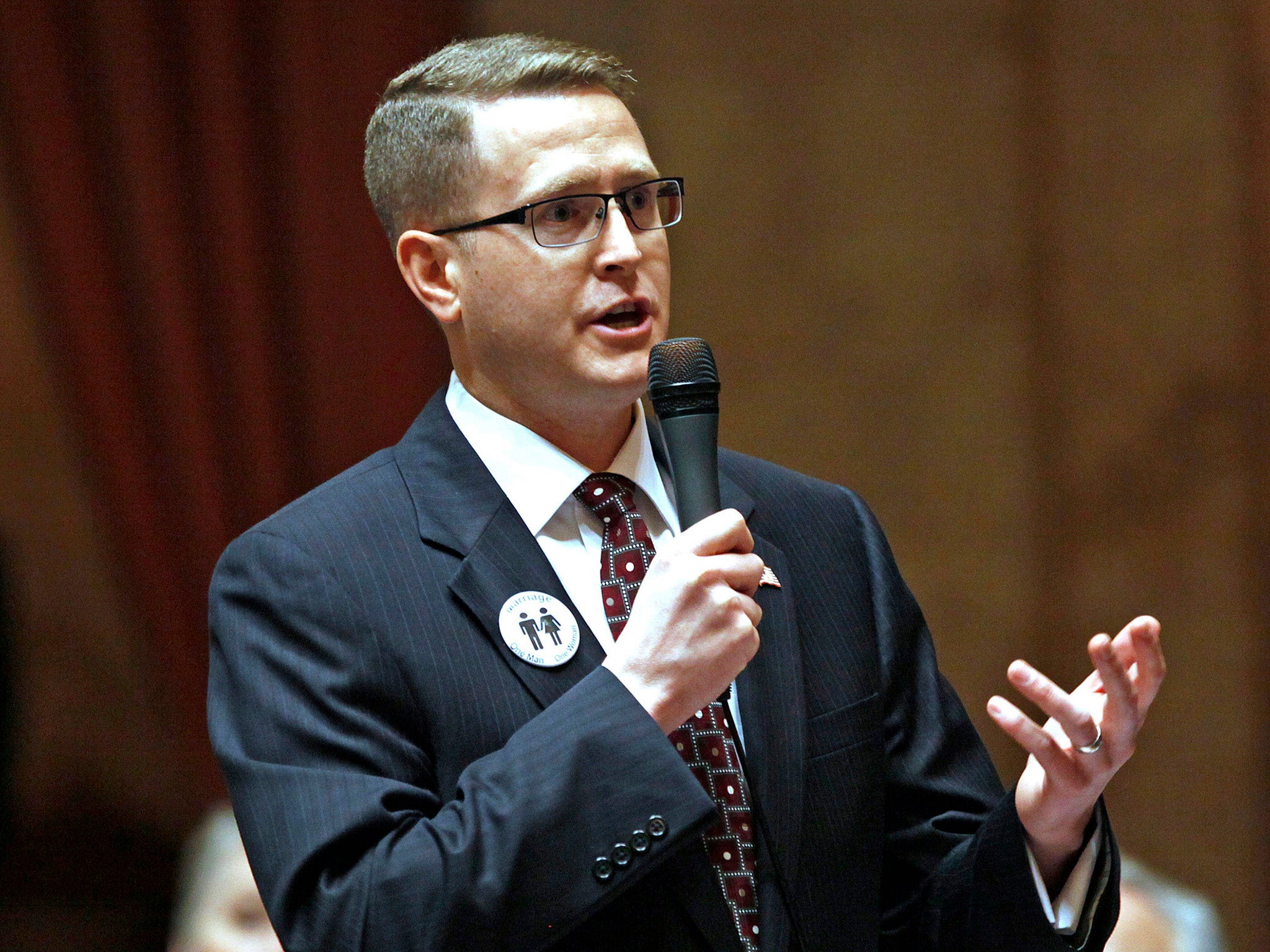 Matt Shea is a former state lawmaker from Washginton