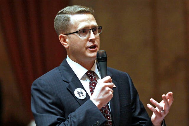 <p>Matt Shea is a former state lawmaker from Washginton </p>