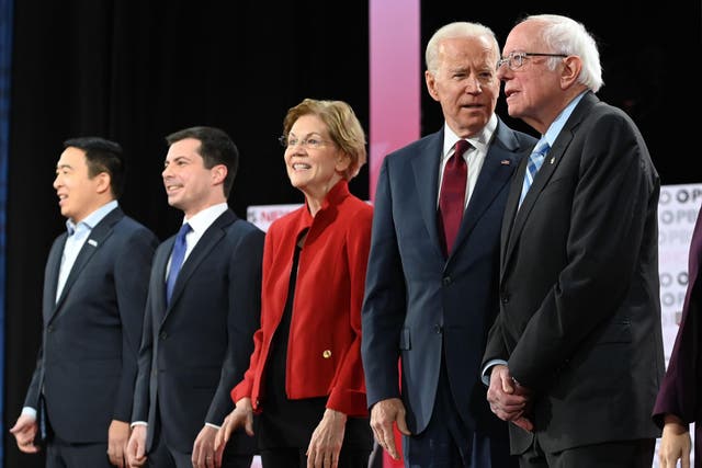 Democrats started with a very diverse field of candidates