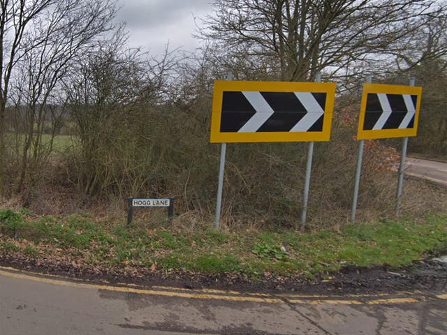 Man’s body was found on Hogg Lane in Elstree on Friday