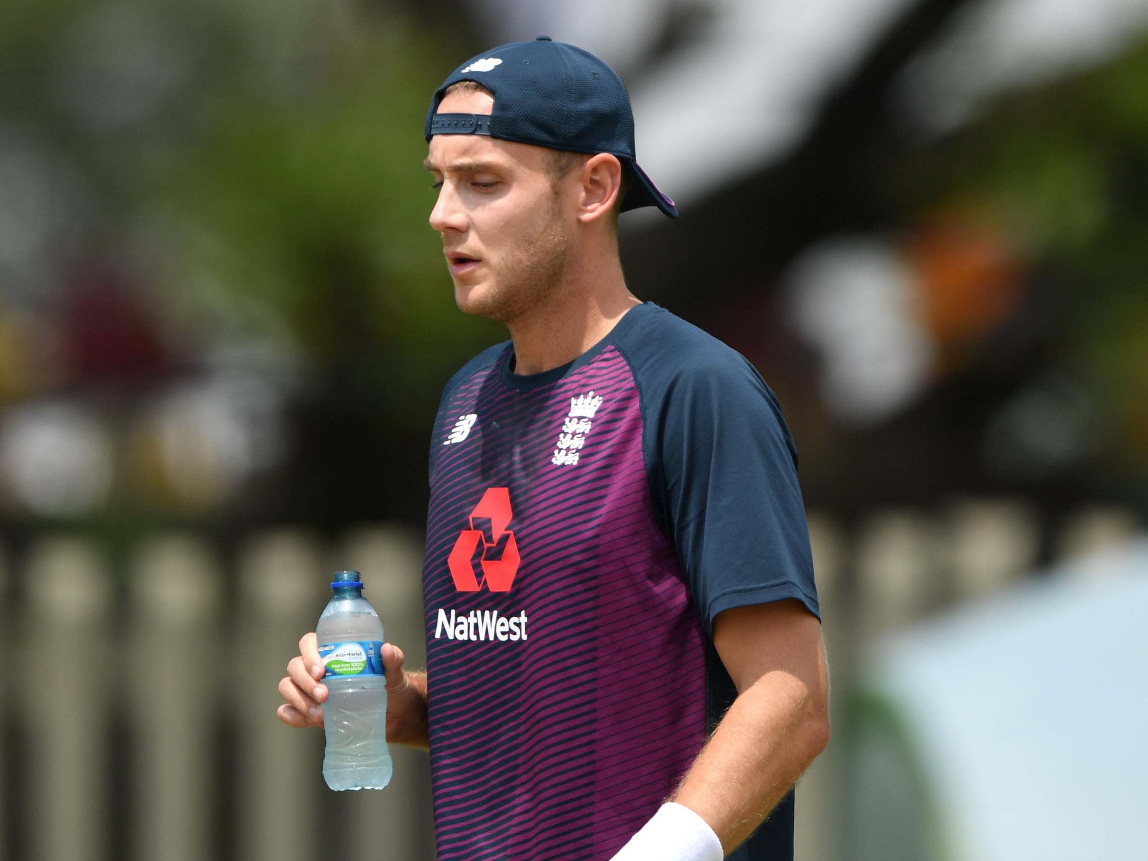 Stuart Broad missed the final day of England's warm-up match against South Africa A