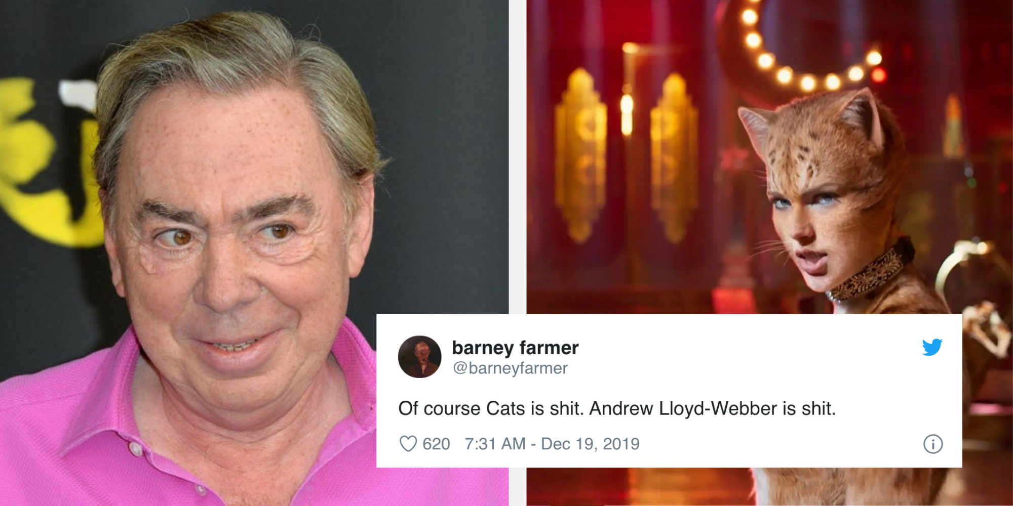 Cats Has Made Everyone On The Internet Hate Andrew Lloyd Webber