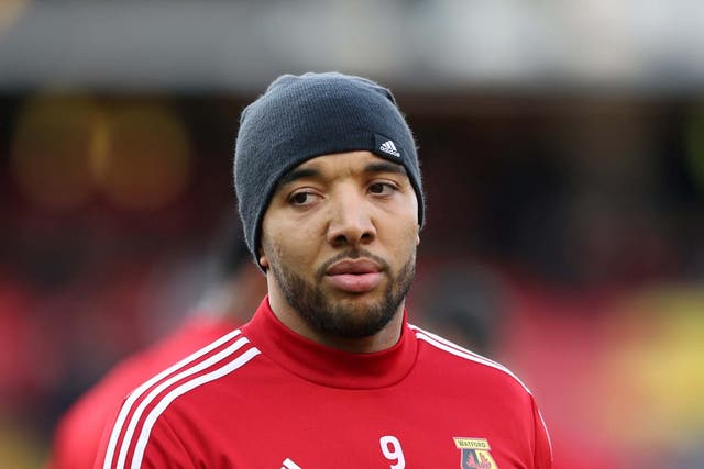 Troy Deeney captains Watford against Manchester United on Sunday