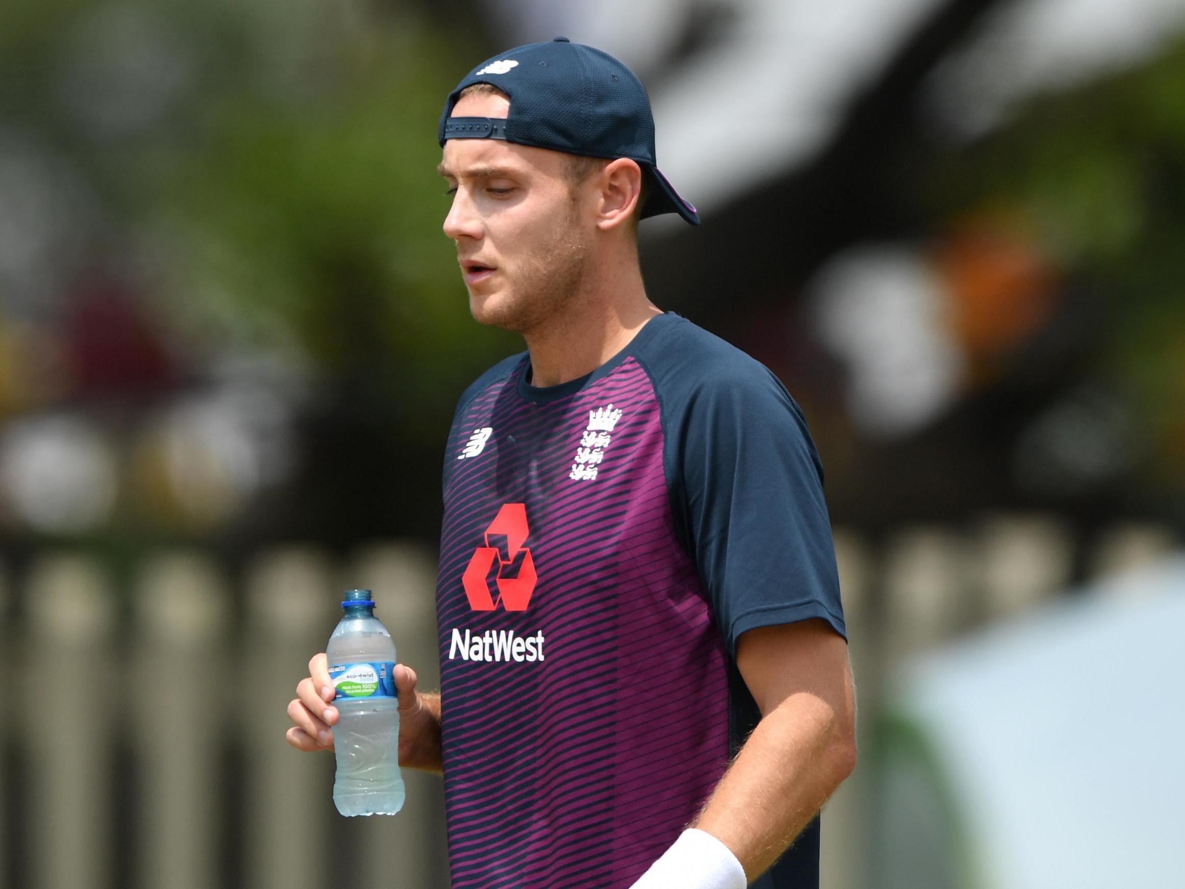 Stuart Broad is understood to have progressed over the past couple of days