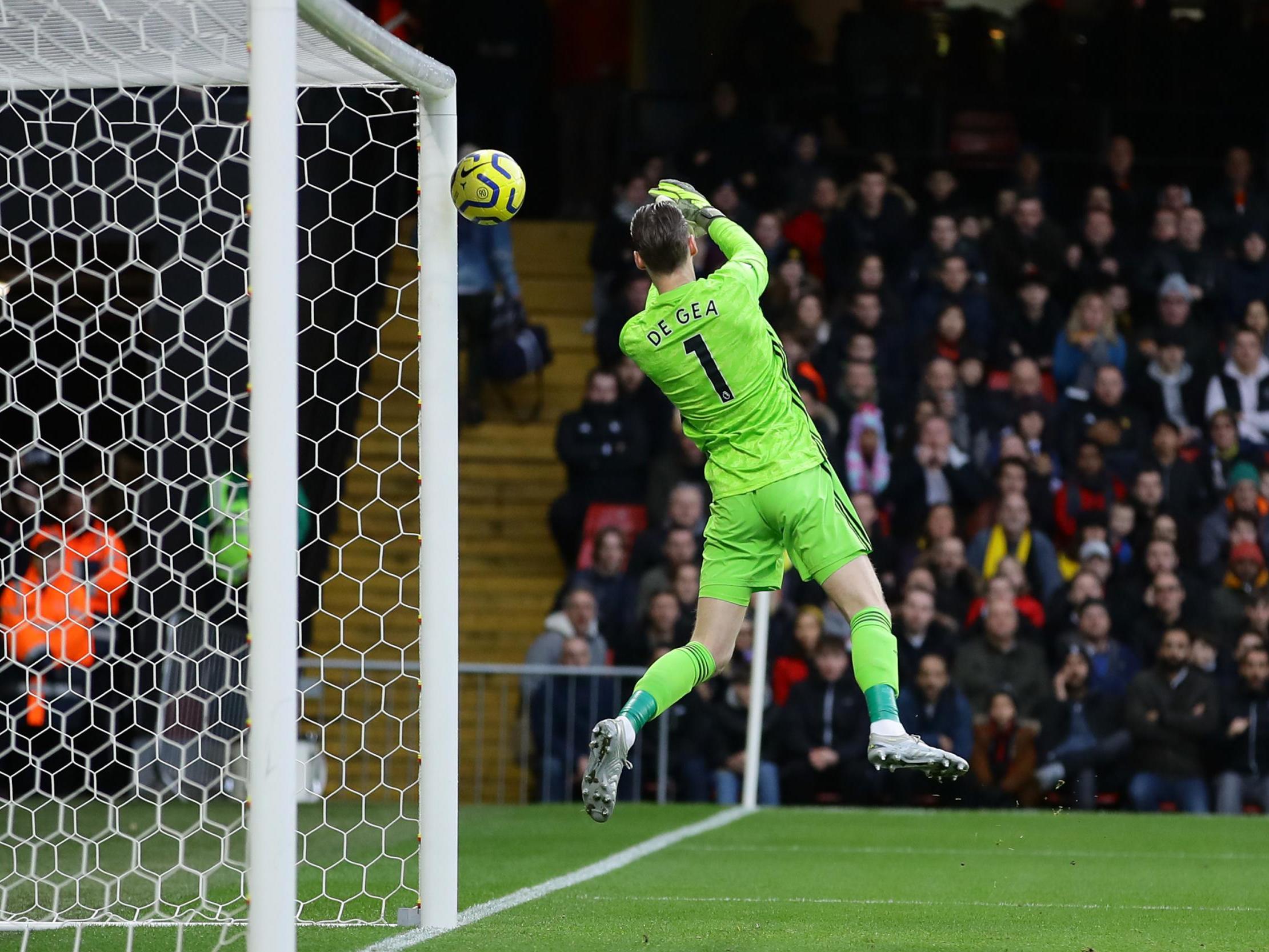 De Gea allowed the ball to slip through his hands for the opener (Getty)