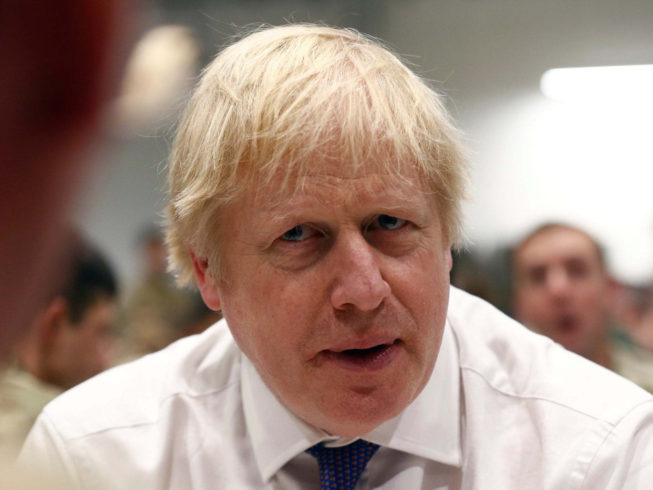 Boris Johnson was heckled during visits to flood-hit areas last month