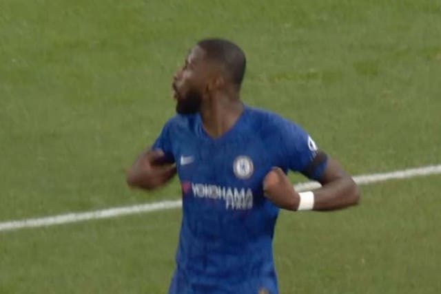 Antonio Rudiger reported an allegation of racism made towards him by a fan