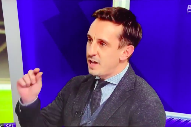 Gary Neville blamed political leaders for influencing football's growing racism problem