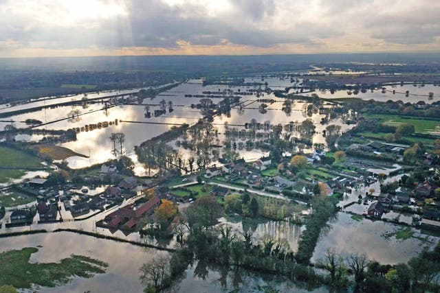 Boris Johnson has been urged to shore up flooding defences after November's crisis