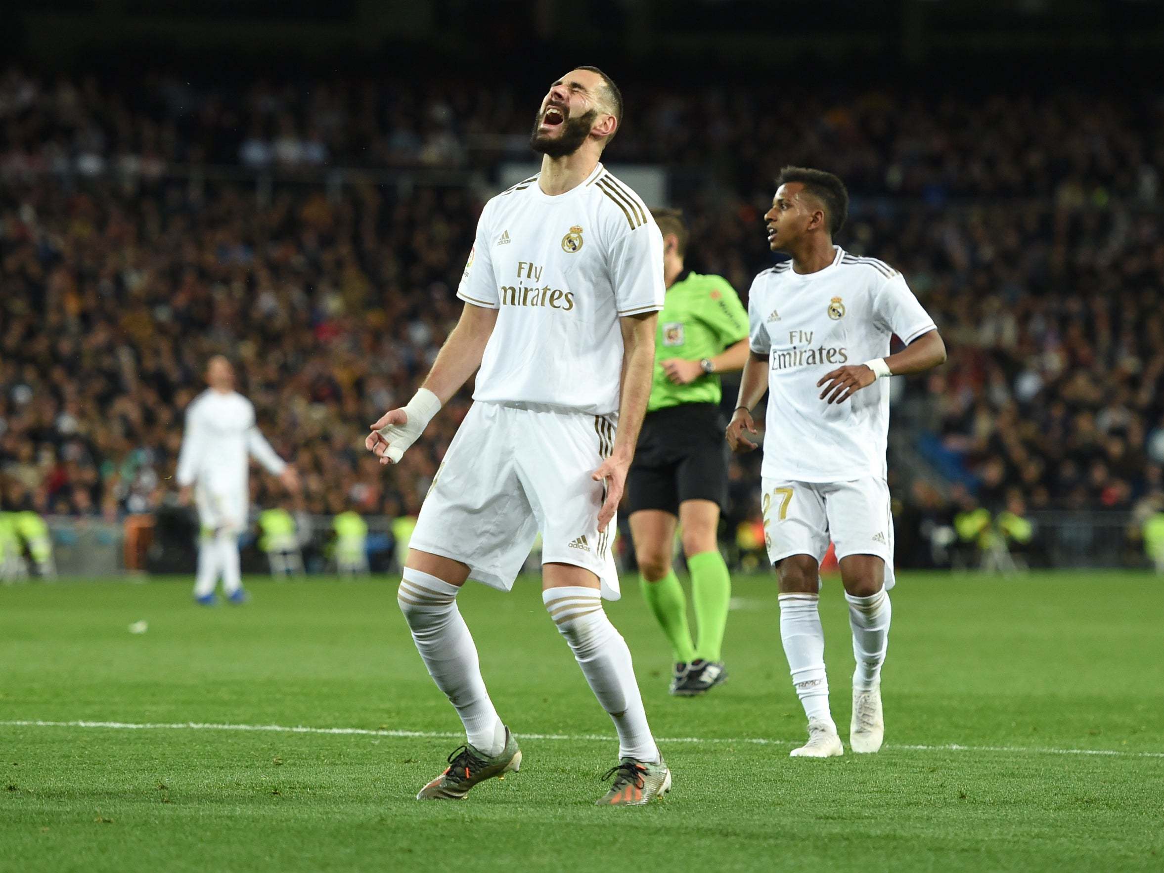 Karim Benzema has looked a one-man army in front of goal for Real Madrid