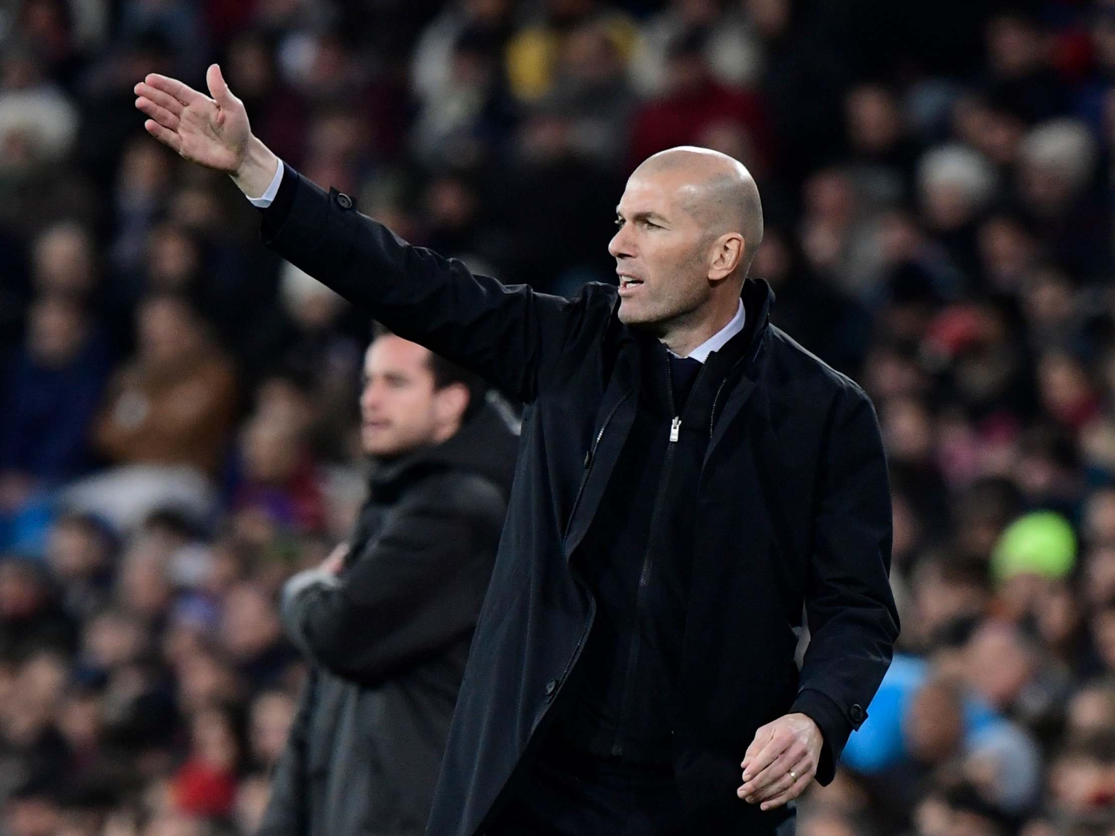 Zinedine Zidane looked a man who knew his side needed a rest