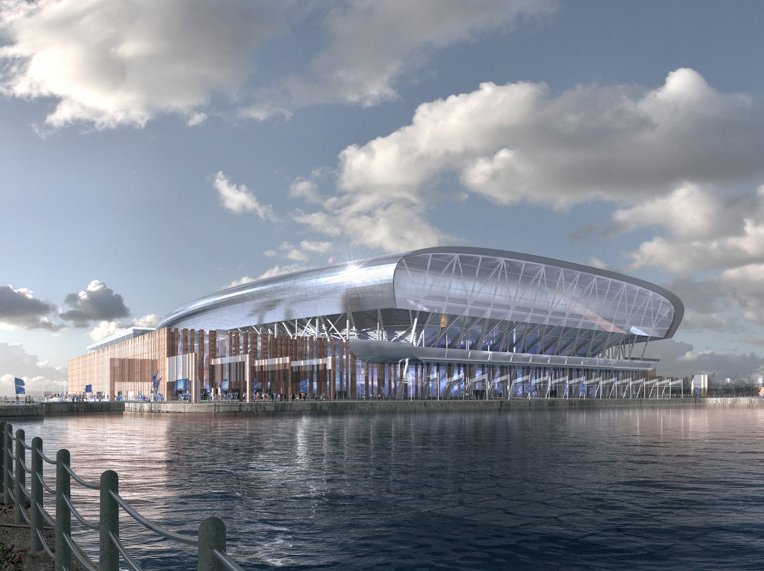 Everton new stadium: Bramley-Moore Dock a &apos;statement of intent&apos;, says Denise Baxendale-Barrett 