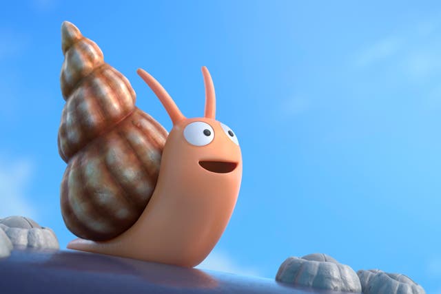 Not much to work with: Sally Hawkins voices the Snail in the BBC1 show