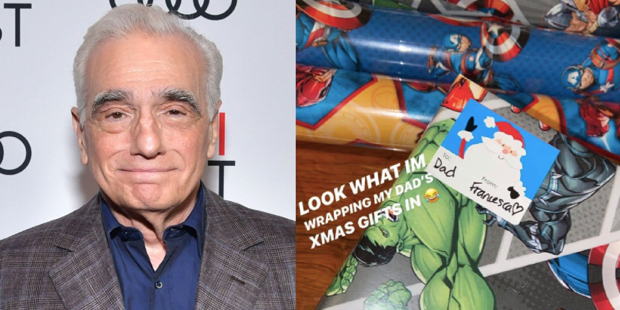 Marvel Martin Scorsese's daughter gave him a Christmas