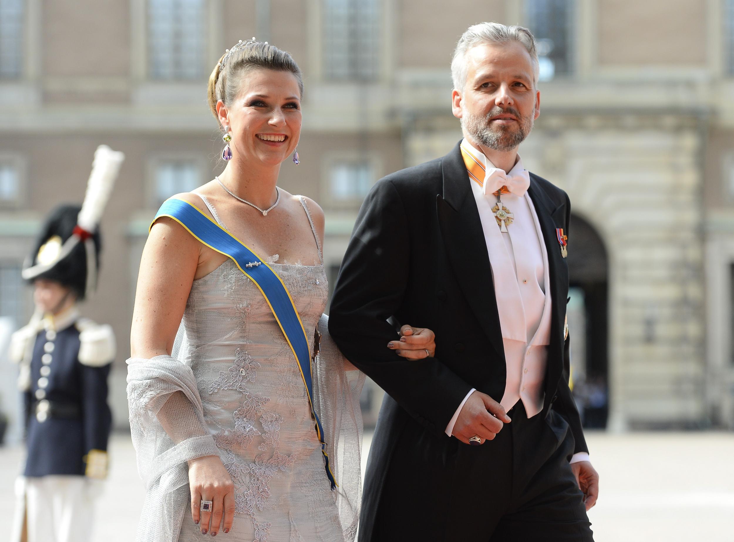 Ari Behn and his ex-wife, Princess Martha Louise, pictured in 2015