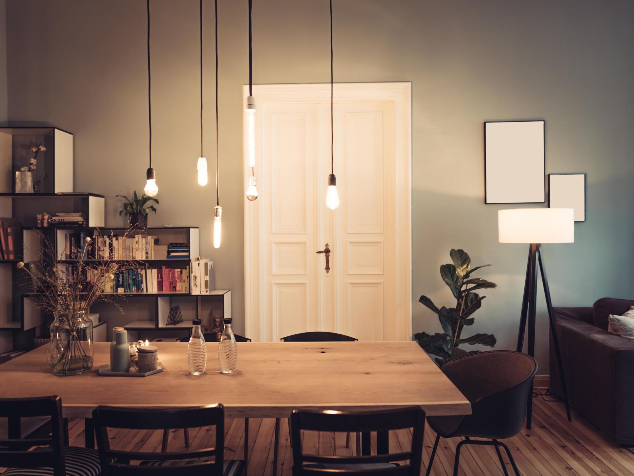 Clever light can create a warm atmosphere for your home