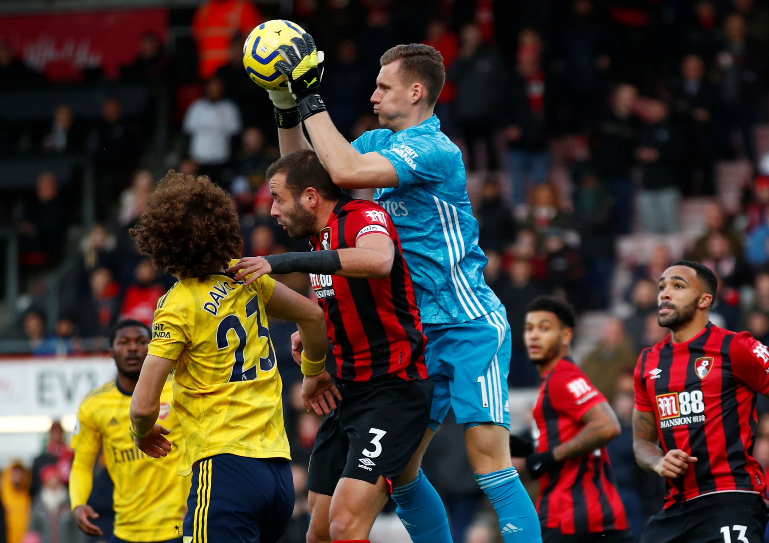 Arsenal had Bernd Leno to thank (Reuters)