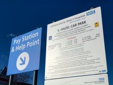 NHS parking fees for disabled patients to be abolished from April 2020