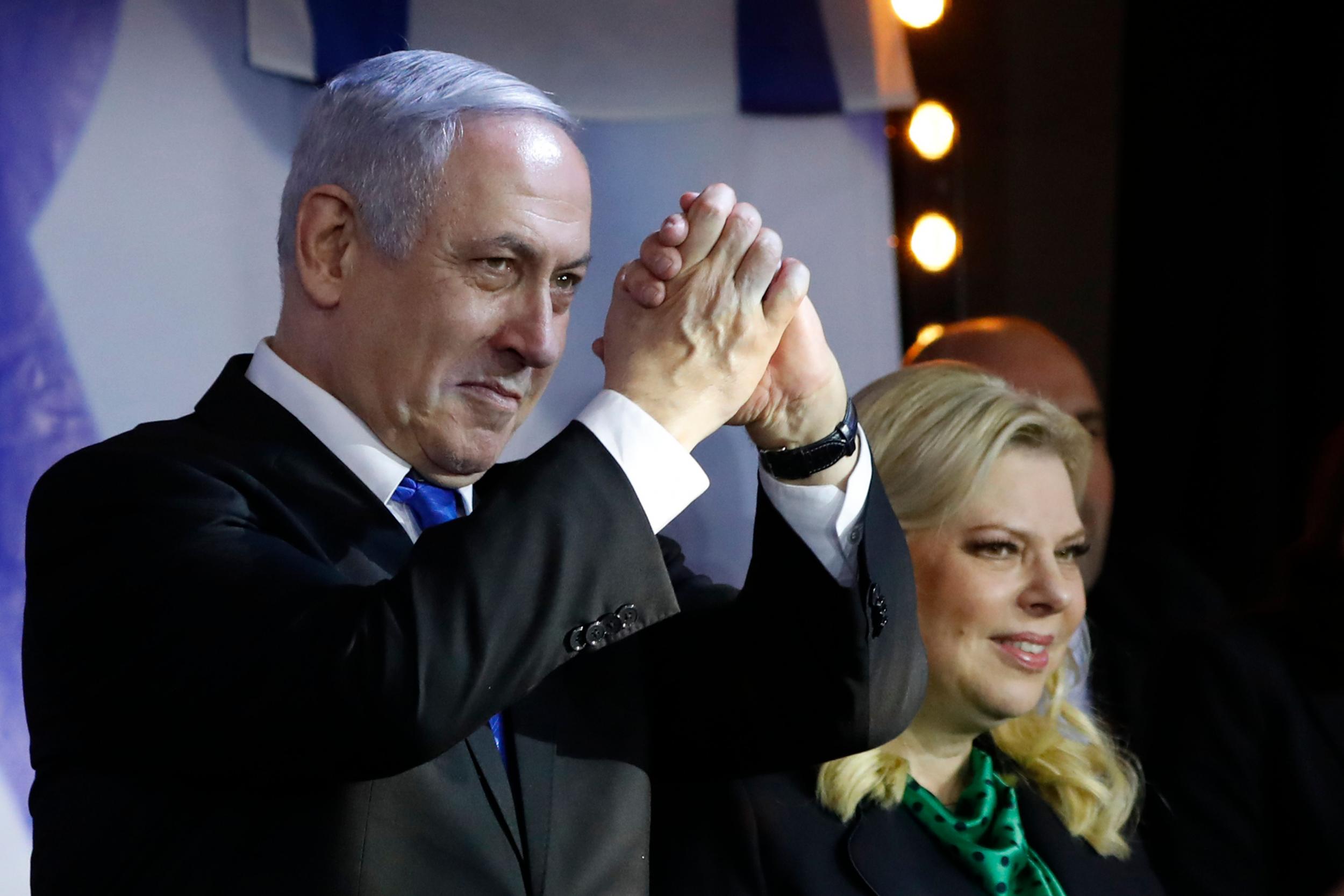 Israeli PM Benjamin Netanyahu has often hit out Arab citizens in his own country