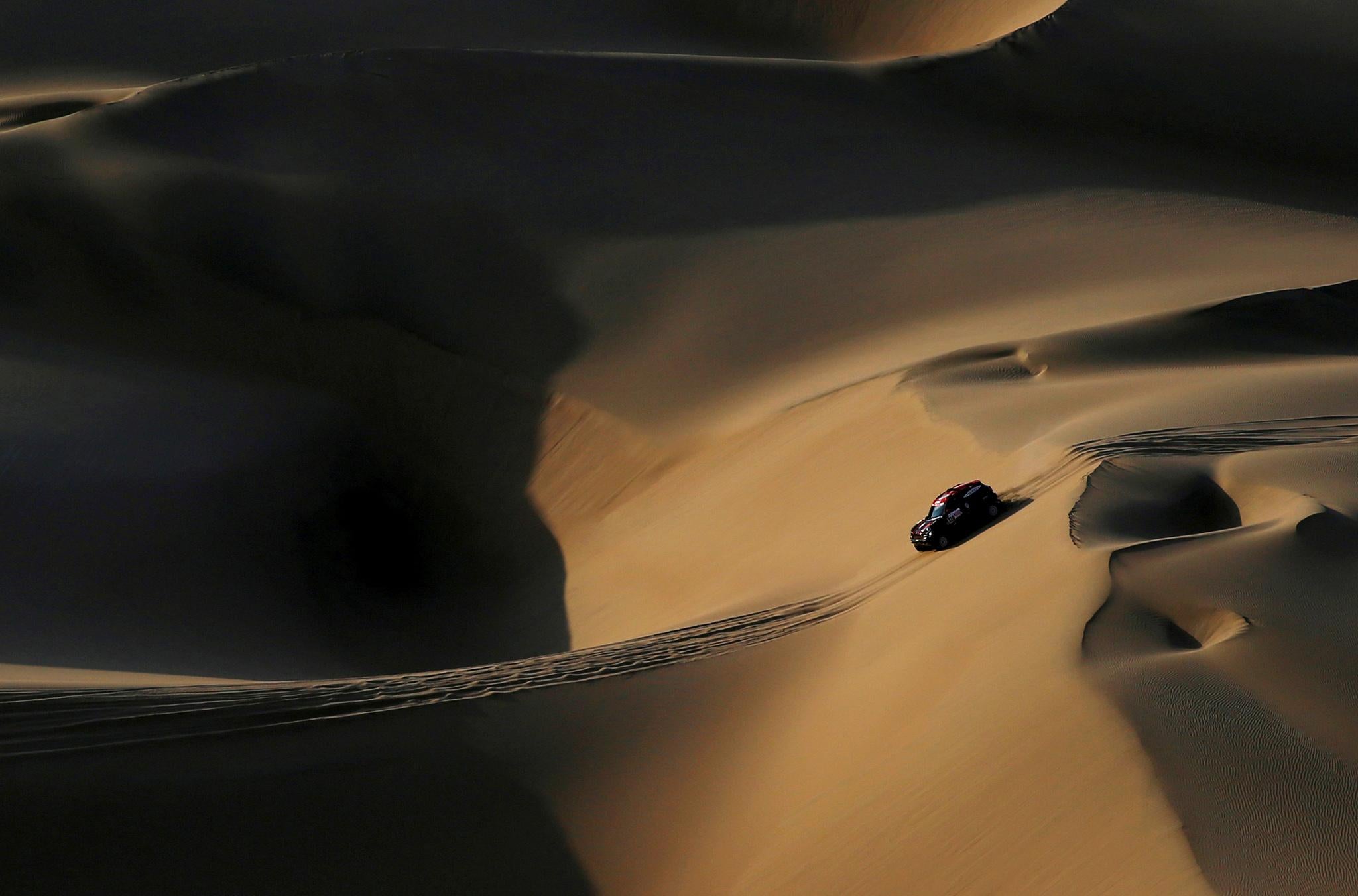 Dakar rally is a gruelling endurance race through Peru