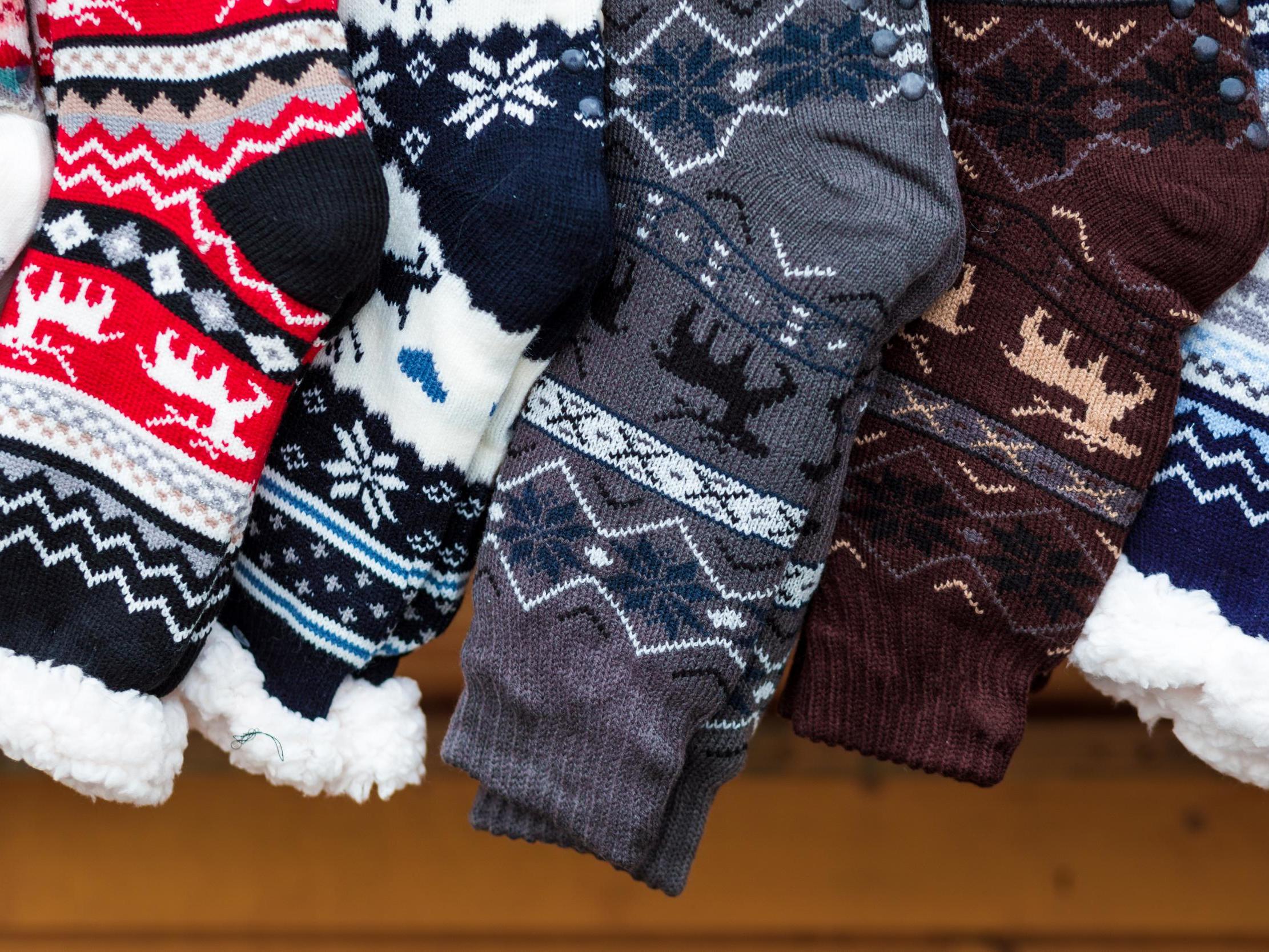 Christmas socks: one customer had a grisly surprise after Christmas