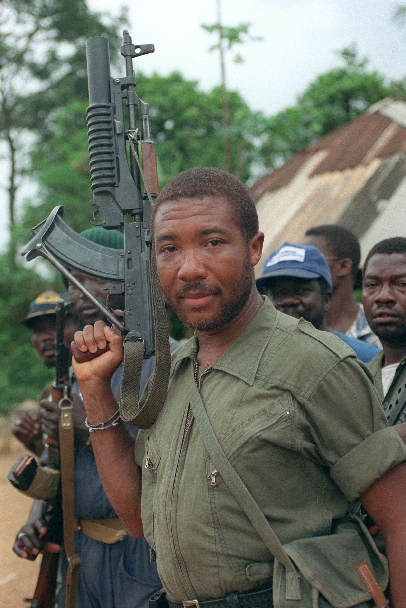 Charles Taylor, a despot whose rule ravaged Liberia (AFP/Getty)