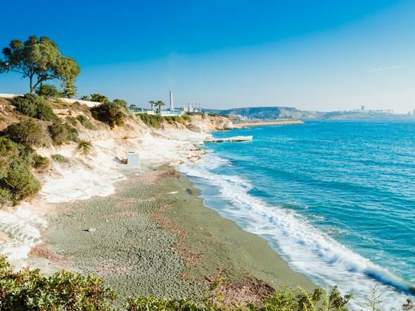 Scene of the crime: Governor's Beach in Cyprus