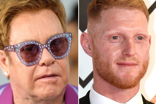 Celebrities including Elton John and Ben Stokes were among those in the accidentally published document