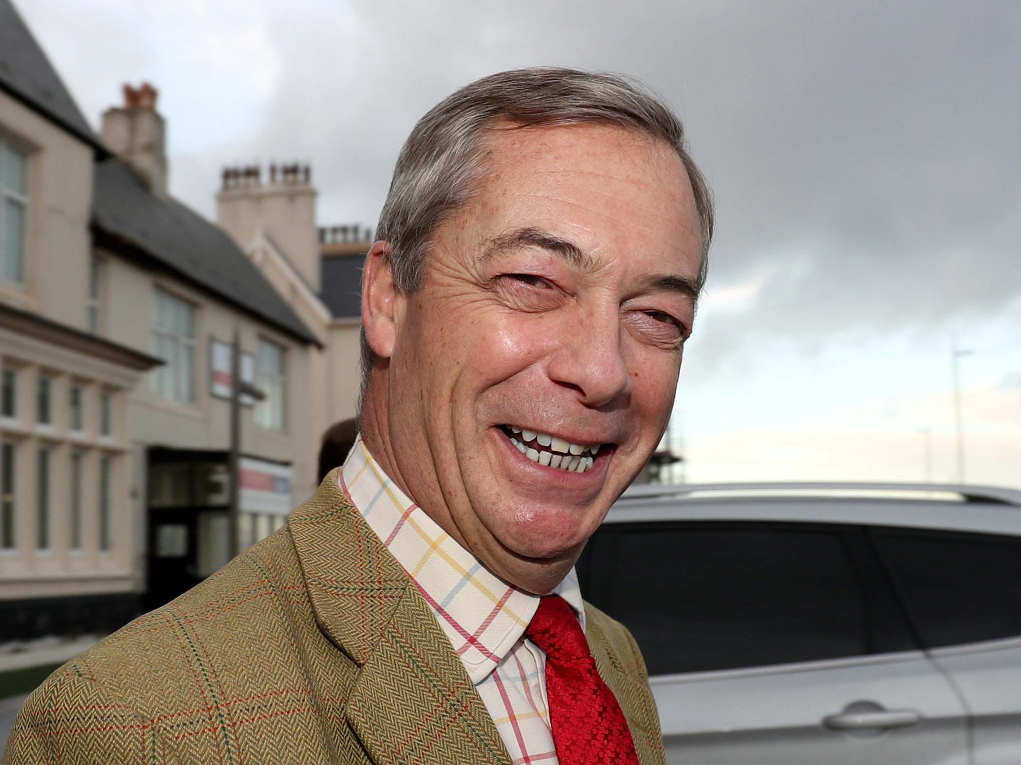 Nigel Farage will be among the speakers in Parliament Square tomorrow evening