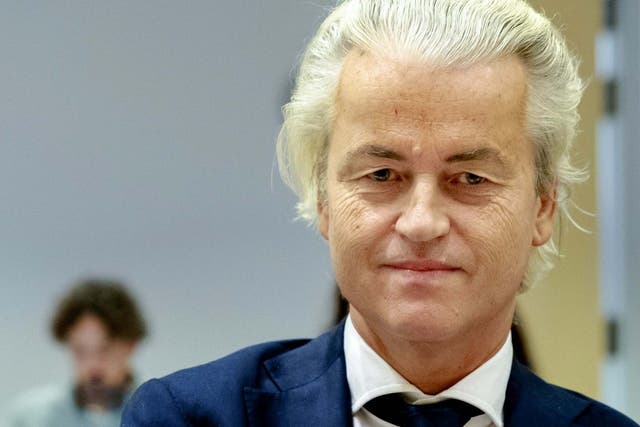 Geert Wilders cancelled a similar event last year after police arrested a man who threatened to kill him over his plan