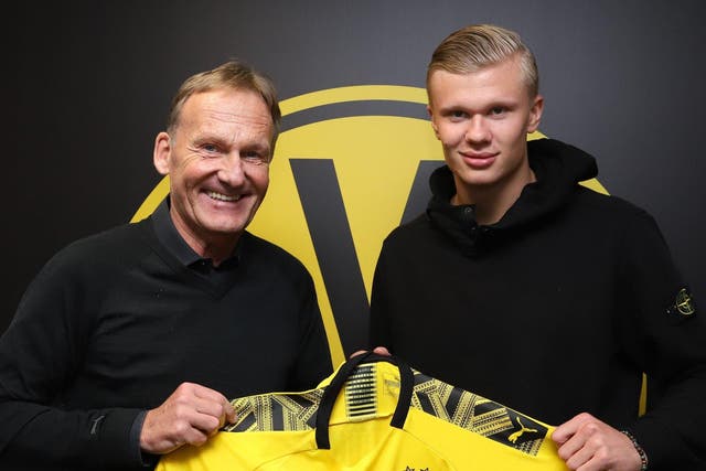 Borussia Dortmund announce the signing of Erling Braut Haaland from RB Salzburg