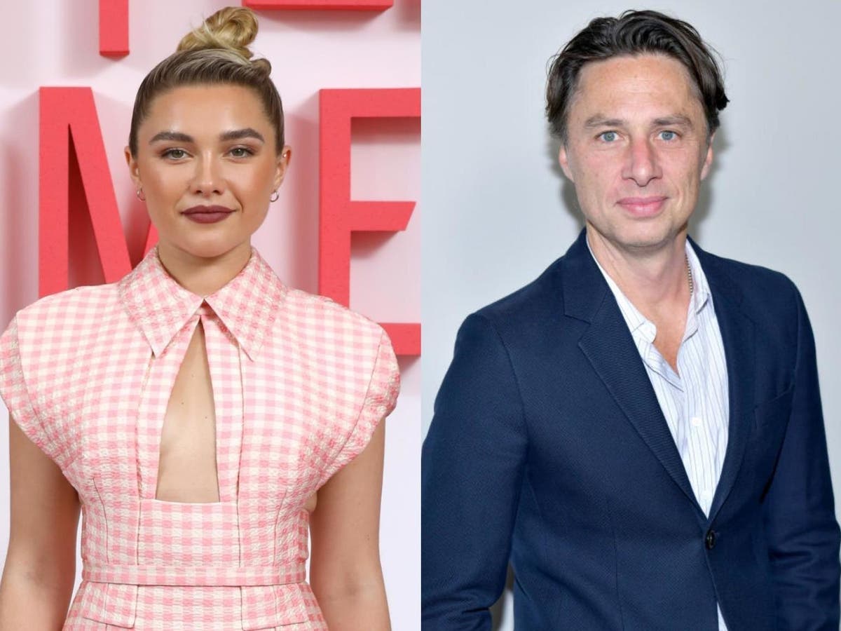 Florence Pugh defends 21-year age gap with boyfriend Zach Braff