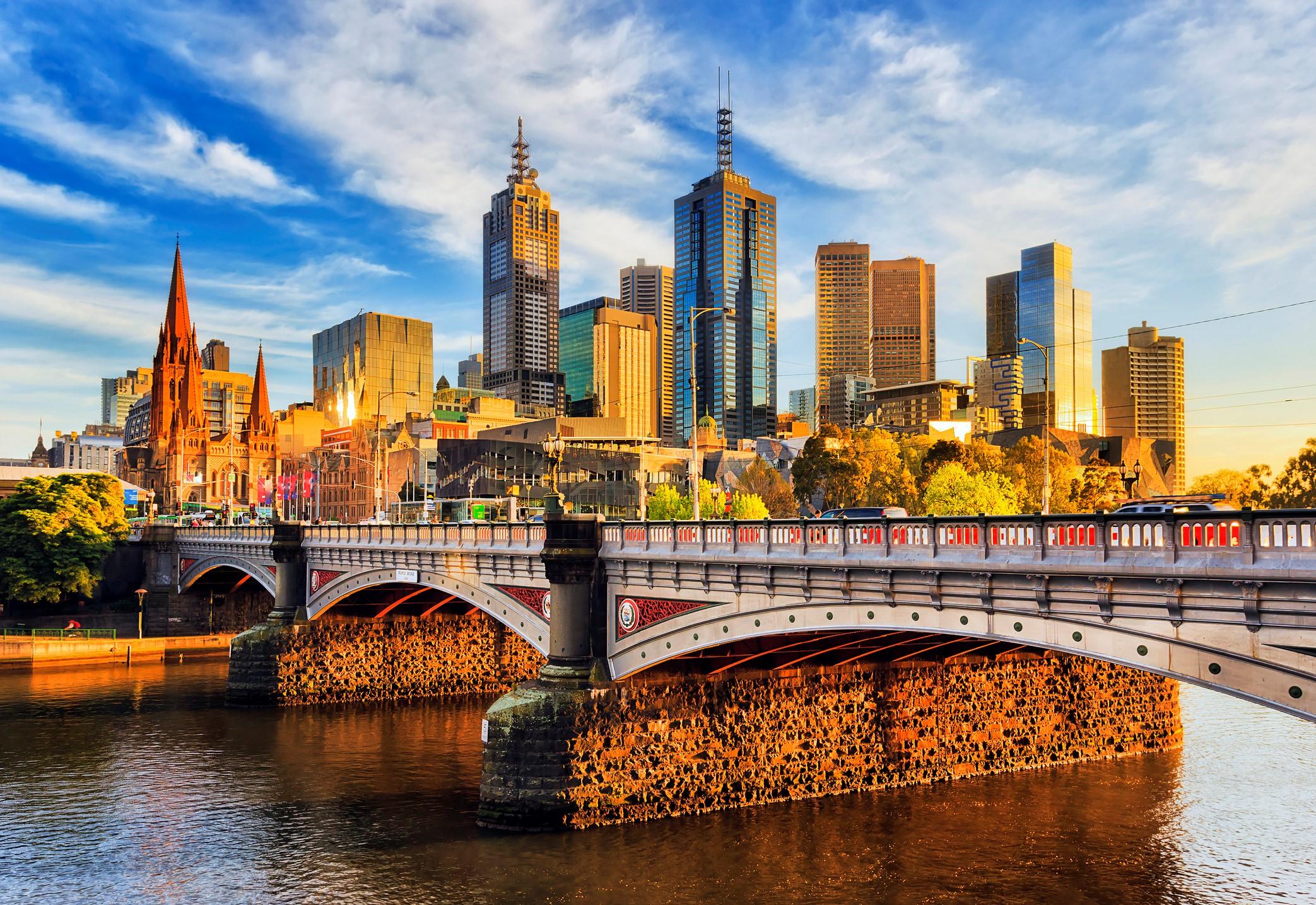 Melbourne is ranked in third place