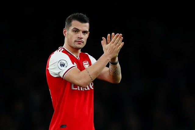 Granit Xhaka could leave Arsenal in January despite Mikel Arteta's desire to see him stay