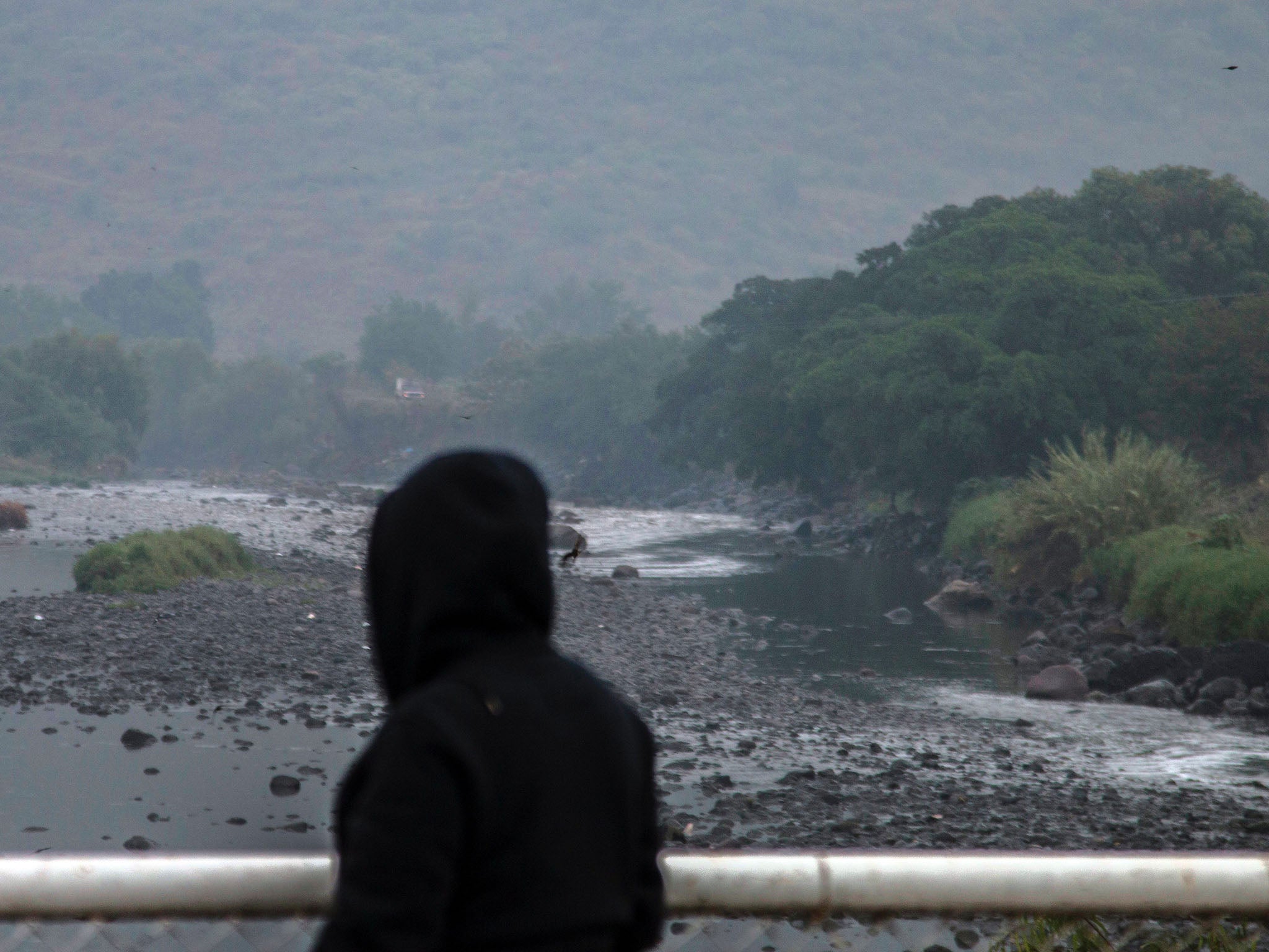 Chemicals being dumped into the river include cyanide, hydrochloric acid and arsenic