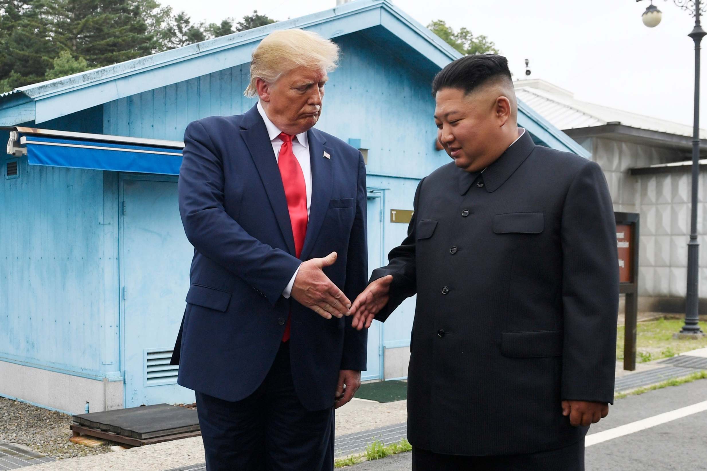 Trump’s later meeting with Kim at the border village of Panmunjom in the DMZ on 30 June 2019