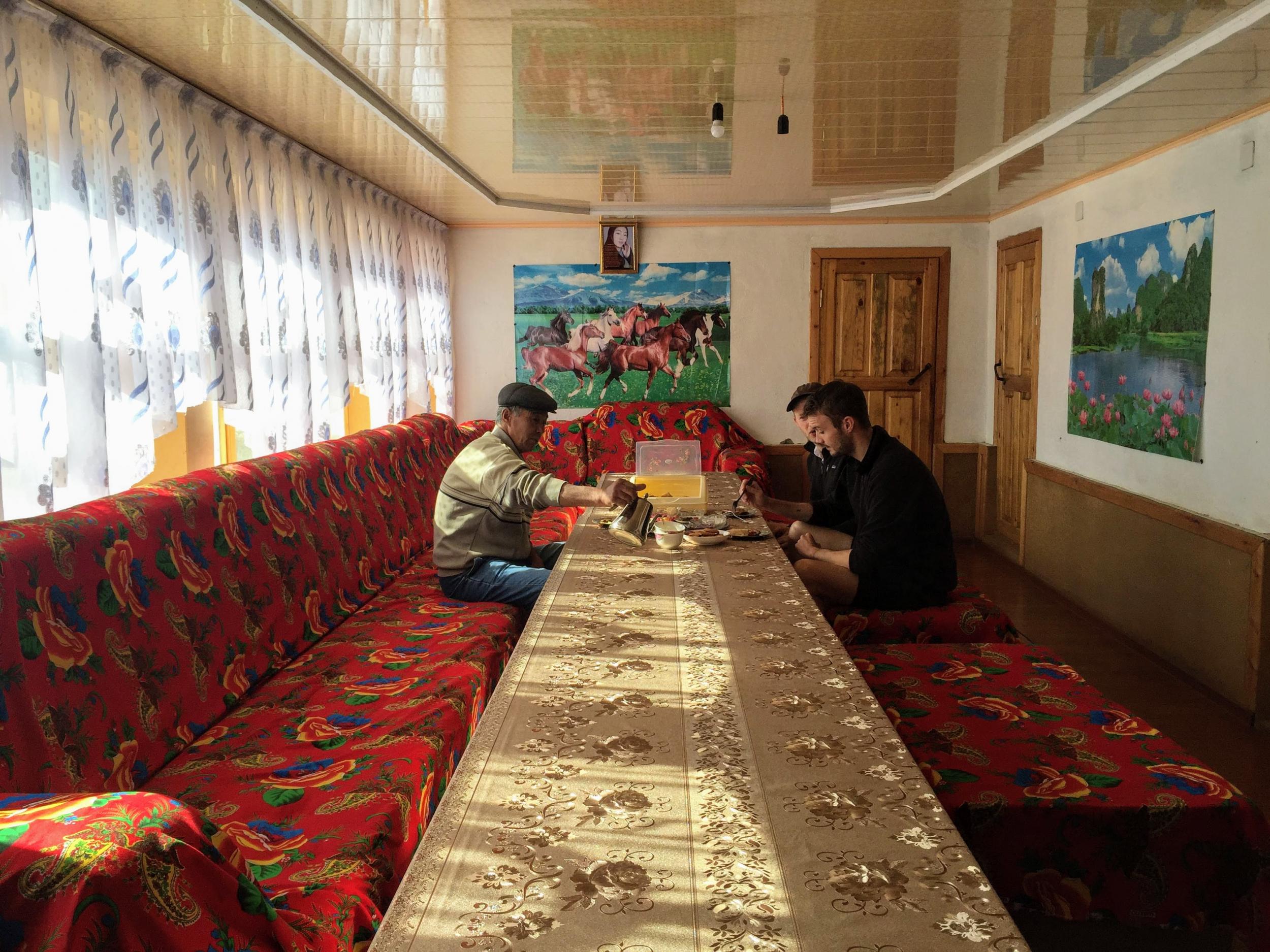 Homestays in Tajikistan tend towards the basic