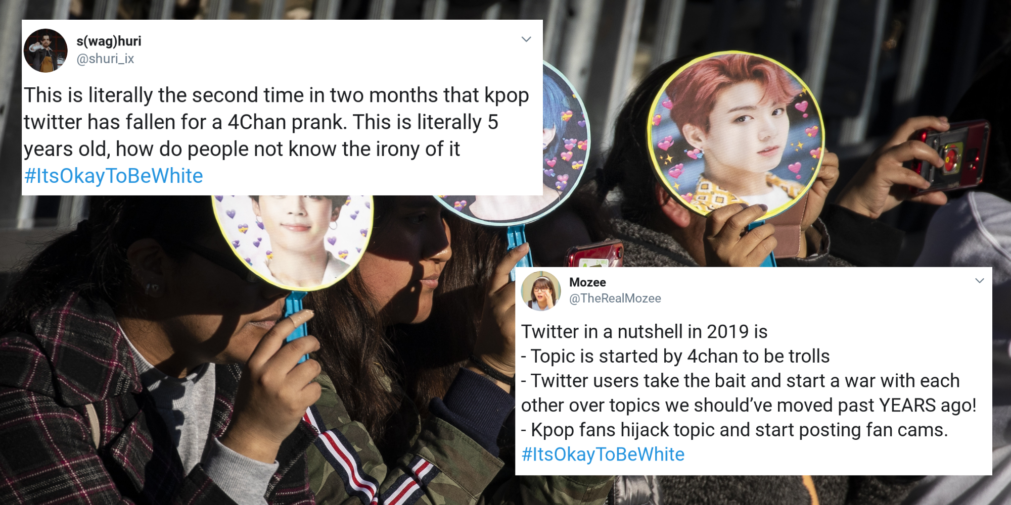 K Pop Fans Have Made Itsokaytobewhite Trend On Twitter Indy100
