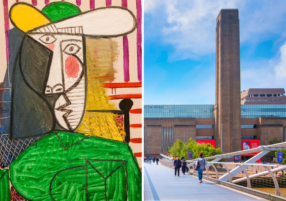 Picasso Painting Worth 20m Attacked At Tate Modern The Independent